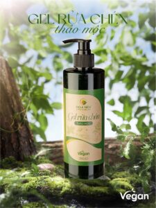 Gel lau sàn, rửa chén thiên nhiên - Vegan